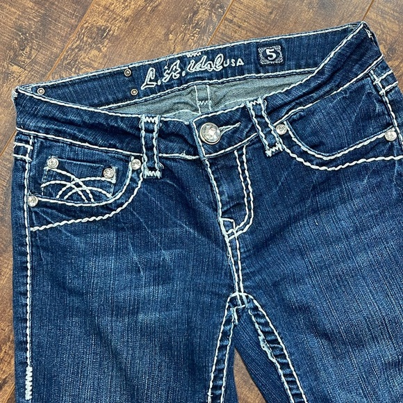 LA IDOL Capris Jeans size 5 - Picture 2 of 7